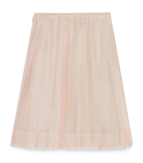 guccie skirt kid size|Gucci pleated skirt.